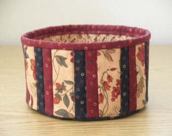 Quilted Fabric Bowl (EDBL07) Floral
