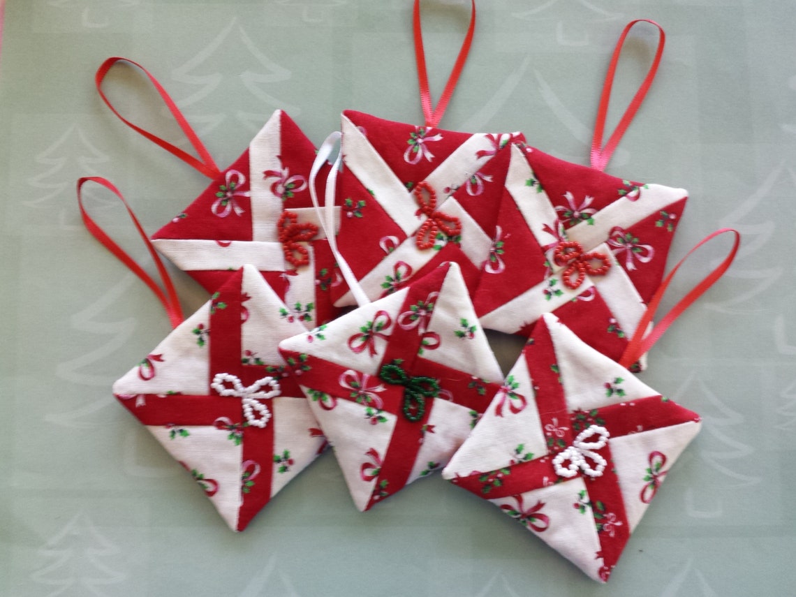 Christmas Ornaments - Set of 6 - Etsy