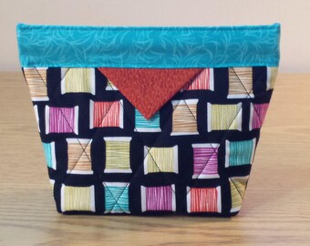 Quilted Snap Bag (SB071) Spools