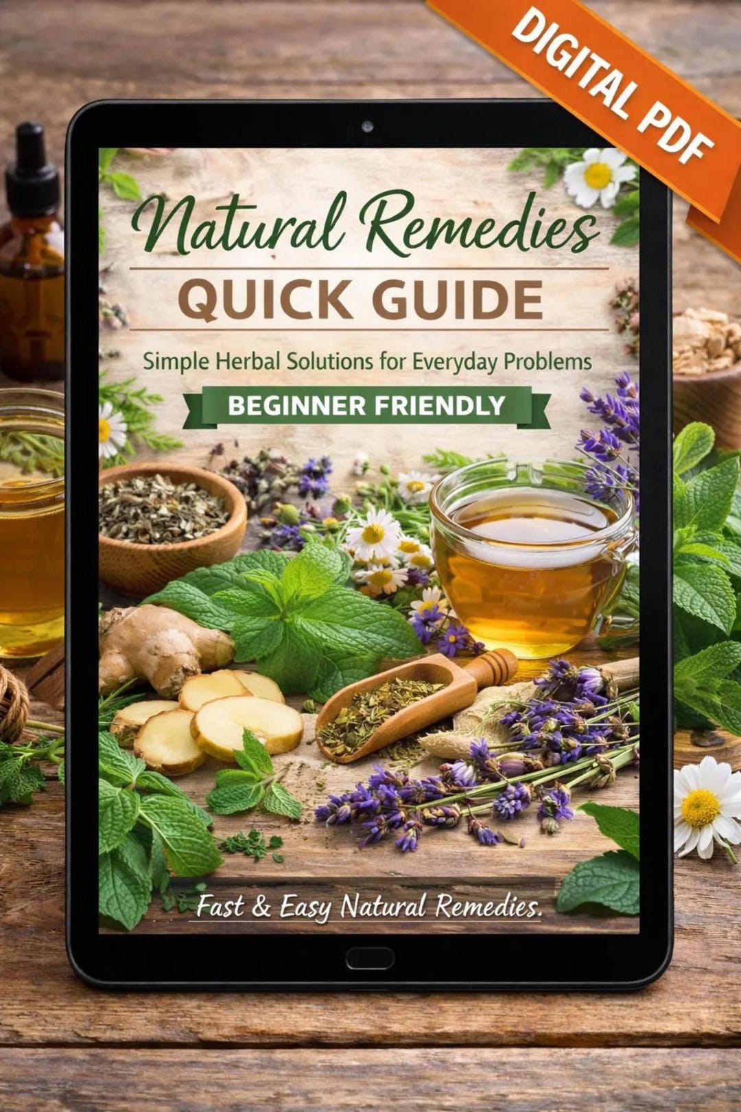 Natural Remedies Quick Guide: Simple Herbal Solutions for Everyday ...