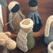 Crocheted Rustic Nativity Set 15 Piecesfree SHIPPING - Etsy