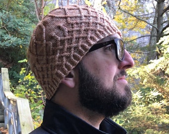 Caleb's Cabled Hat, a Critical Role-inspired knitting pattern