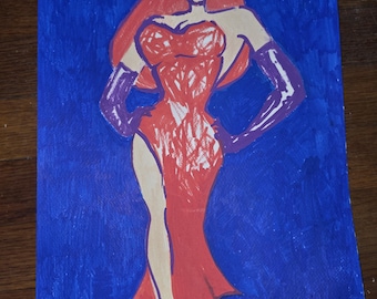 Jessica Rabbit Drawing