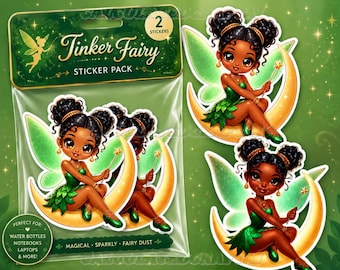 Enchanted Kawaii + Chibi Fairy Digital Stickers | 2 Pack Bundle | For Planners, Journals & Goodnotes