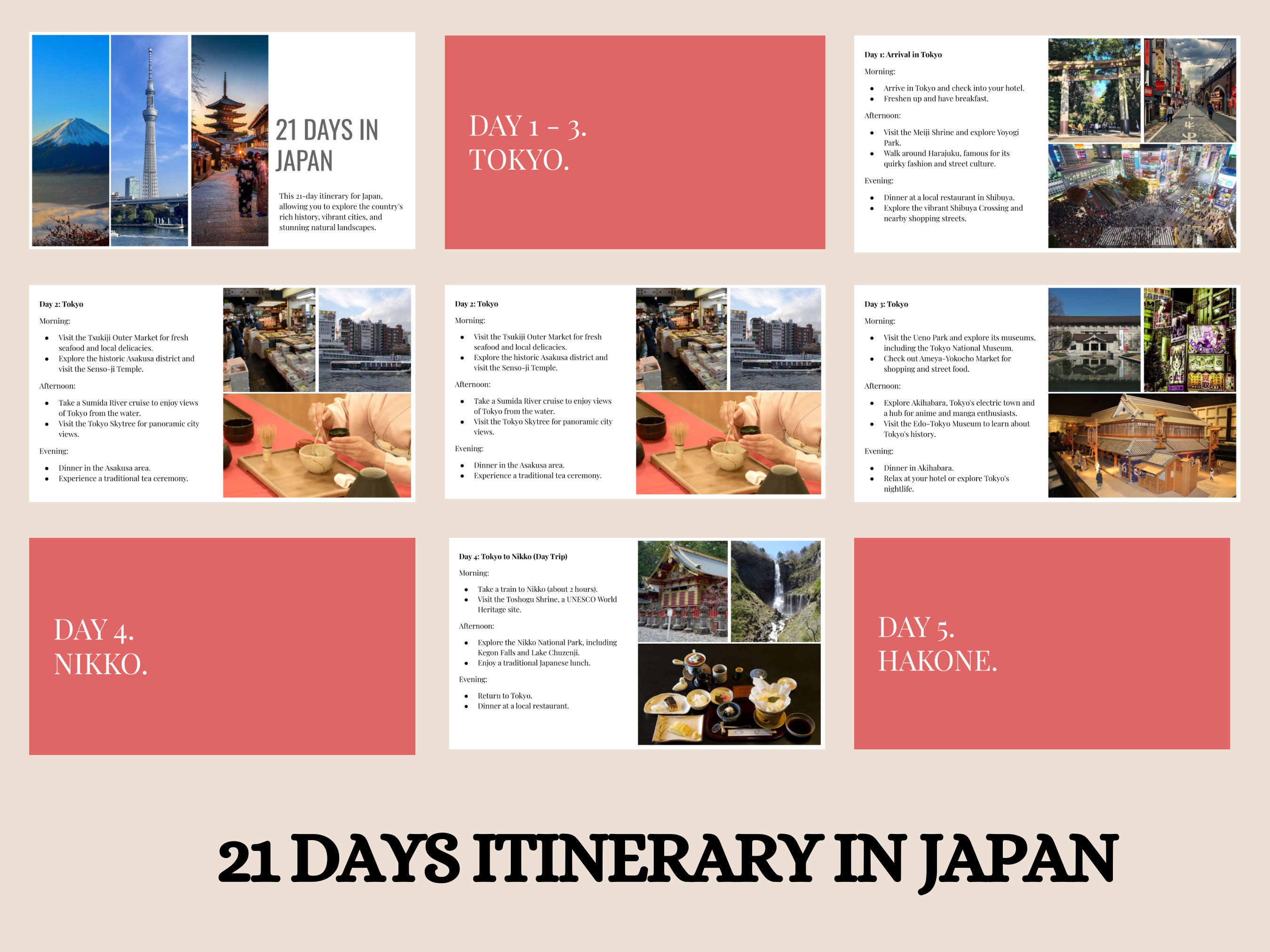 21-day Japan Itinerary | Complete Travel Plan | Tokyo, Osaka