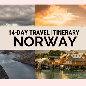14-Tage Norwegen Reiseverlauf, Oslo, Bergen, Lofoten, Norwegens Fjorde und Städte, Norwegen Reiseführer PDF, Norwegen Reiseplaner