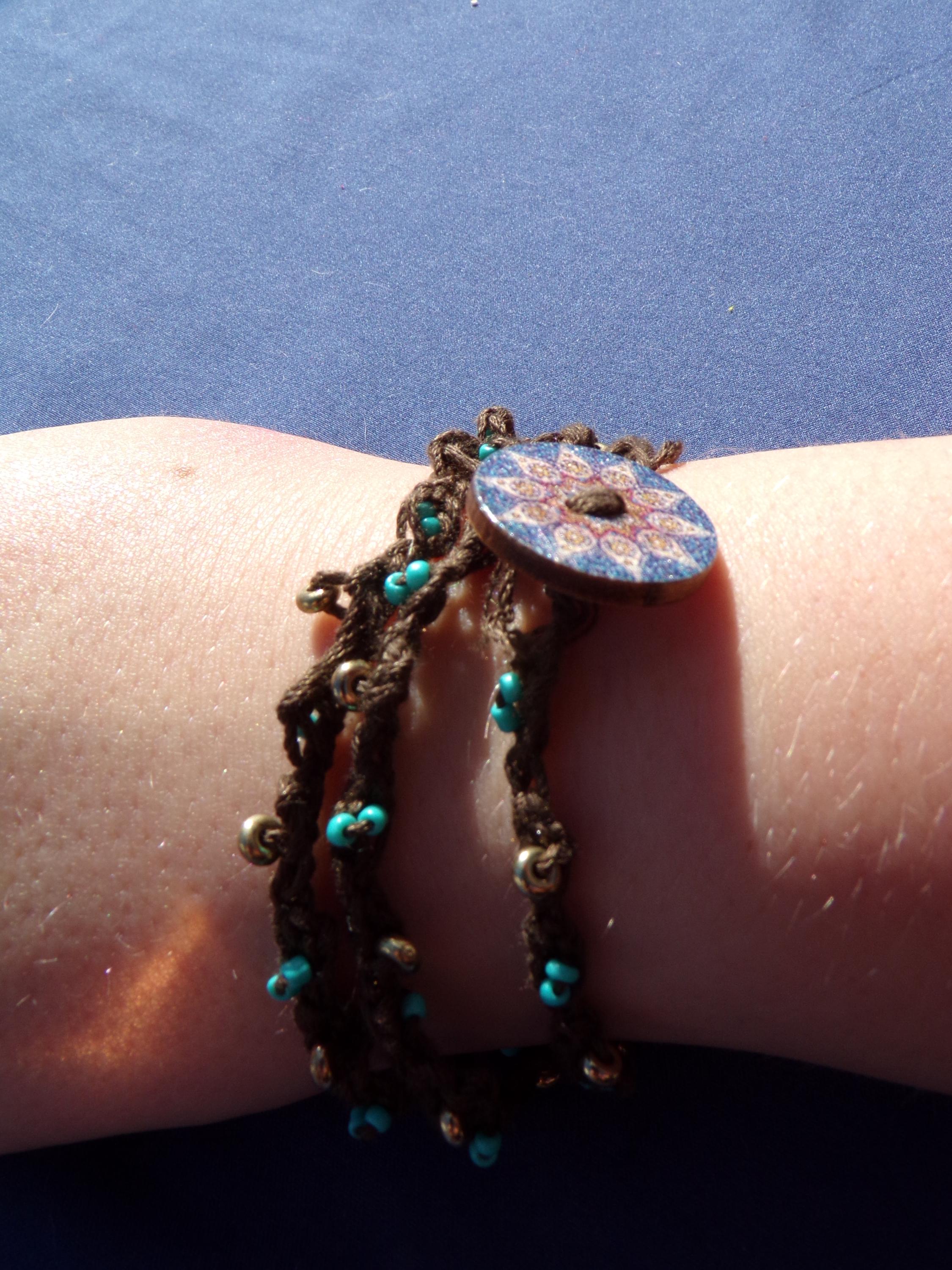 Ocean Drift Bracelet: Handmade Statement Jewelry - Thumbnail 4