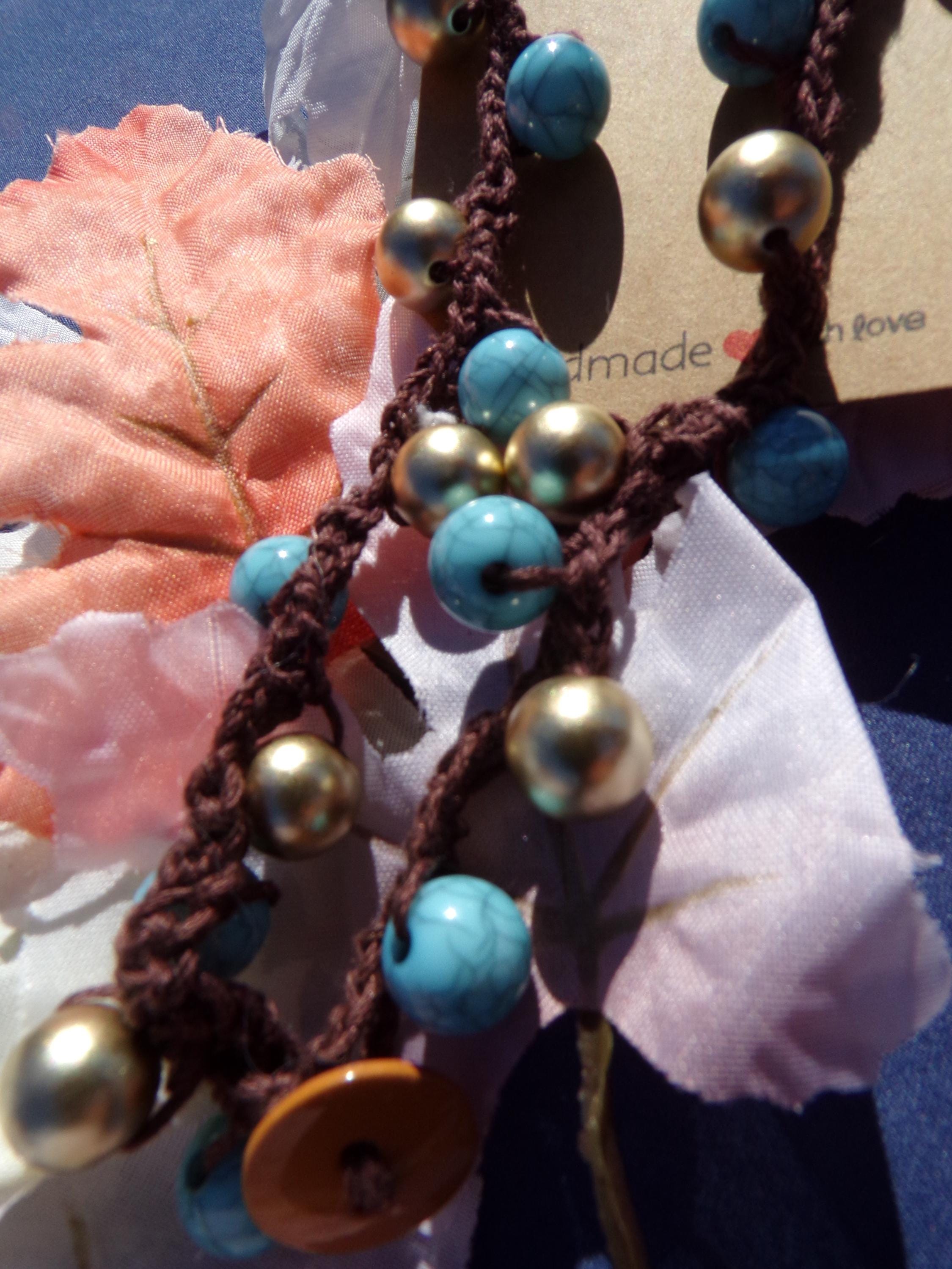 Earth & Sky Charm Bracelet: Handmade Statement Jewelry - Thumbnail 5