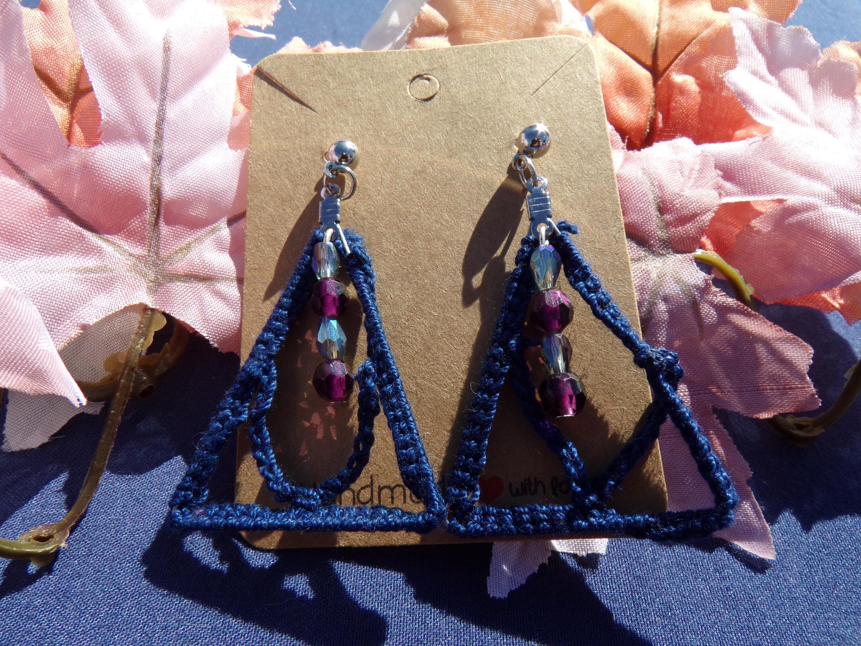 Twilight Drops Earrings: Handmade Statement Jewelry - Thumbnail 2
