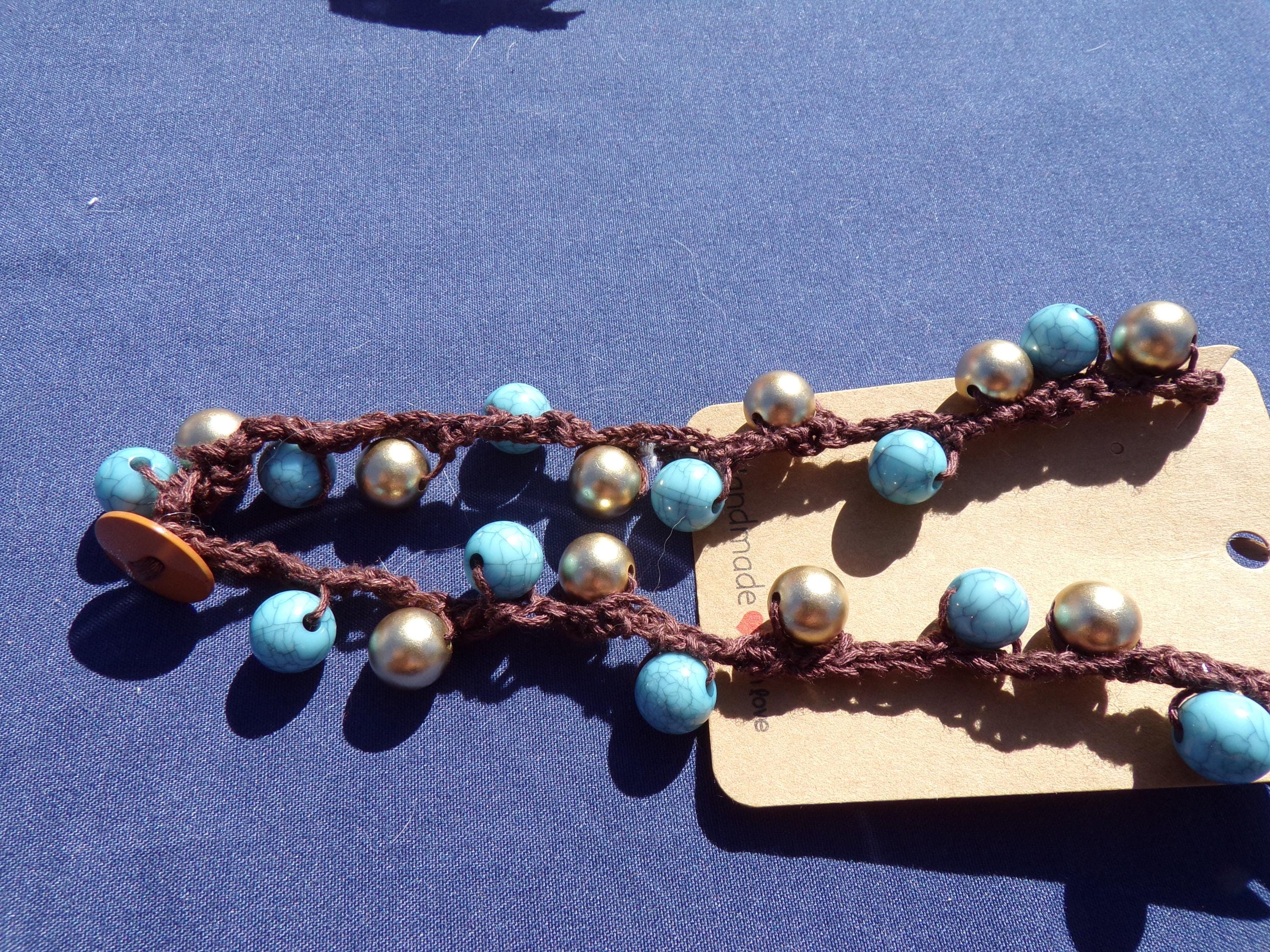 Earth & Sky Charm Bracelet: Handmade Statement Jewelry - Thumbnail 4