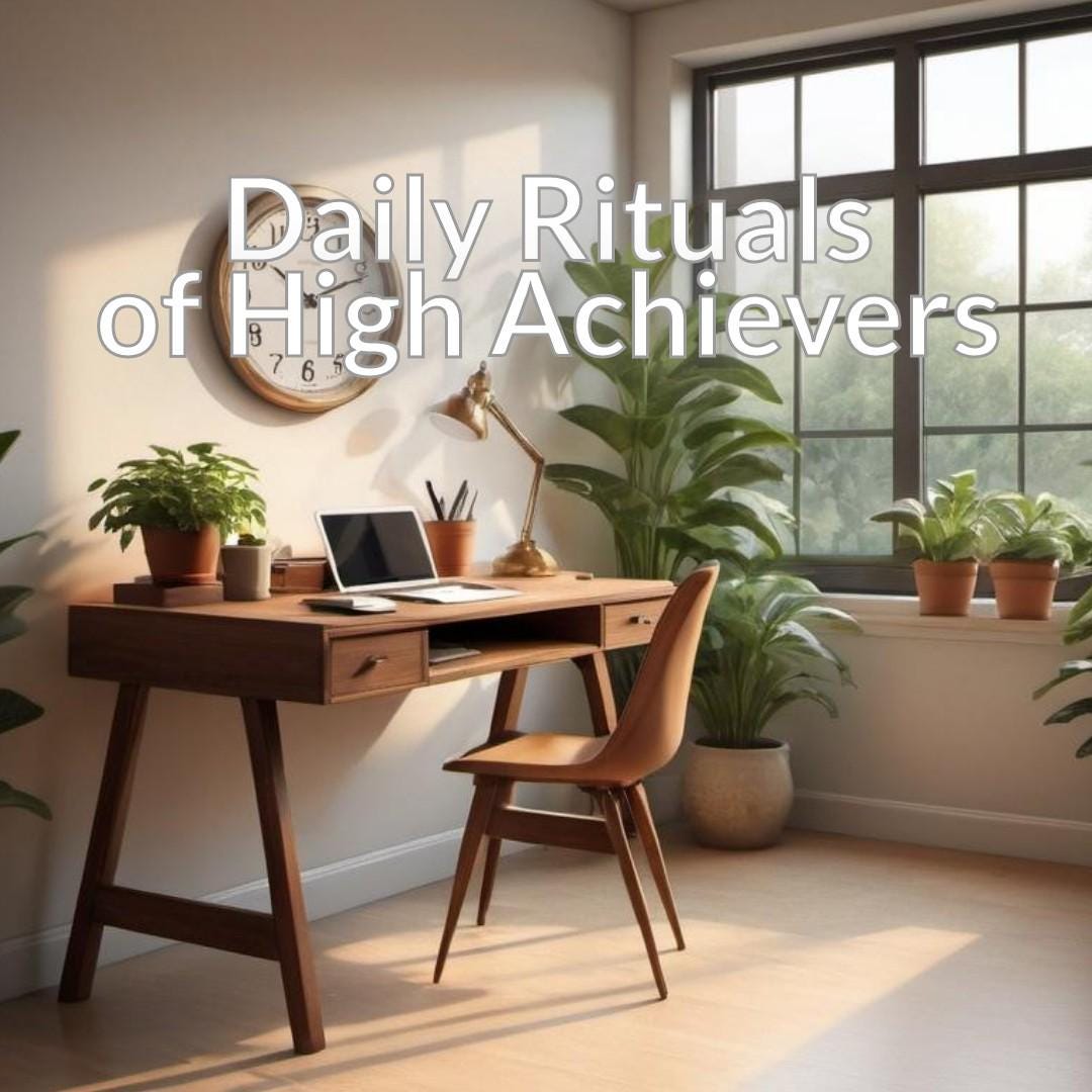 Daily Rituals of High Achievers - Etsy