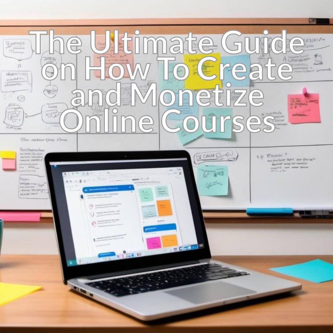 The Ultimate Guide on How to Create and Monetize Online Courses - Etsy ...