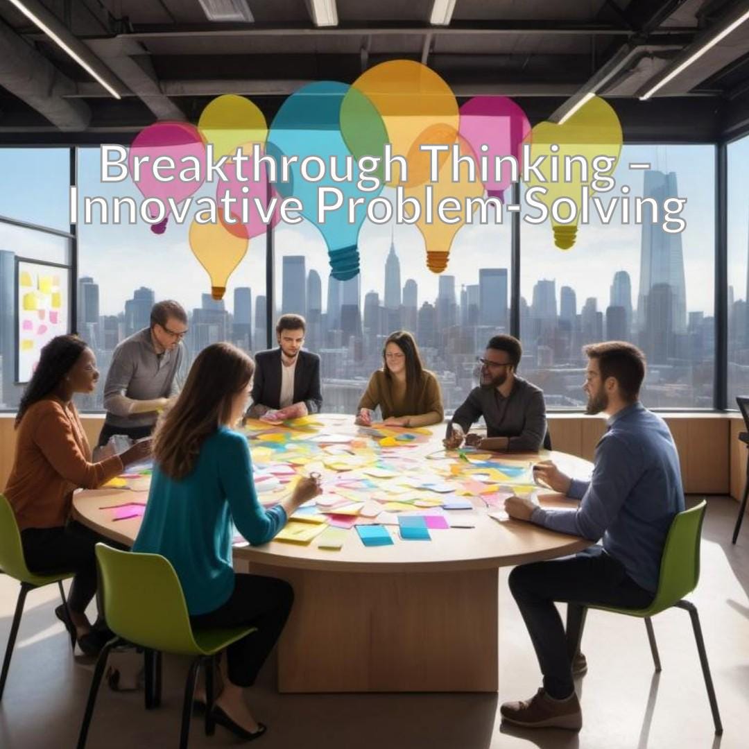 Breakthrough Thinking - Innovative Problem-solving - Etsy