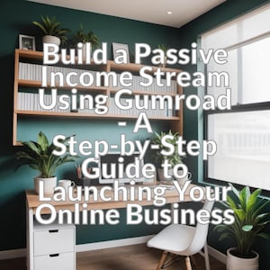 Build a Passive Income Stream Using Gumroad - A Step-by-Step Guide to Launching Your Online Business