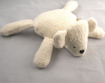 Eco Organic Natural Polar Teddy Bear Doll Stuffed Animal Plush Toy 