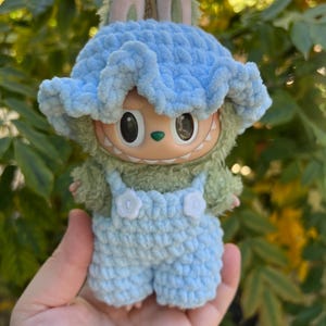 Labubu Outfits Light Blue