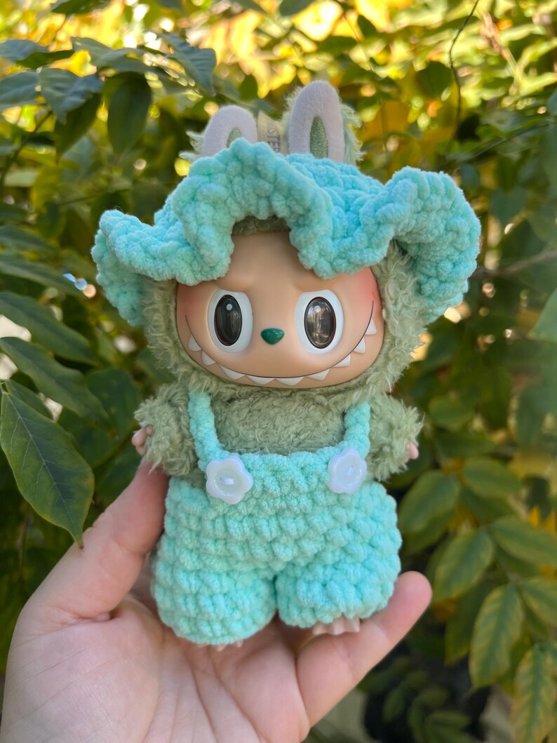 Labubu Outfits Aqua