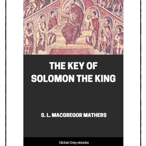 The Key Of Solomon The King  (Complete Book for Digital Download)