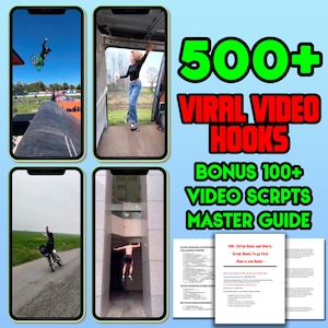 500+ Viral Video hooks, Free Video Hooks Mastery Guide Scripts To Go Viral, funny fail videos, Comedy,  Tiktoks Instagram Reels YT shorts