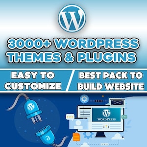 3000+ Premium Wordpress Themes & Plugins Bundle, WooCommerce Website Design Template, Prebuilt  Elementor Site Setup, Blogs, Stores, HTML