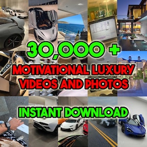 30.000+ Motivationsvideos, inspirierende Zitate, Luxusautos, Geld, Vorlage, Ästhetik, Instagram Reels YouTube Shorts TikTok, Capcut
