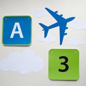 Editable Airplane Birthday Banner Printable PDF | Airplane Birthday ...