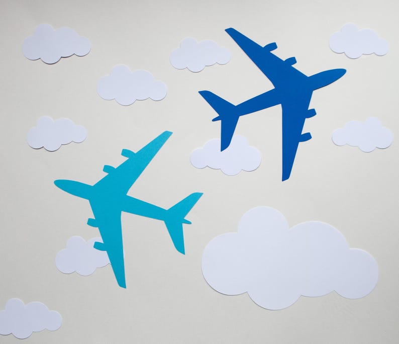 Editable Airplane Birthday Banner Printable PDF Airplane | Etsy