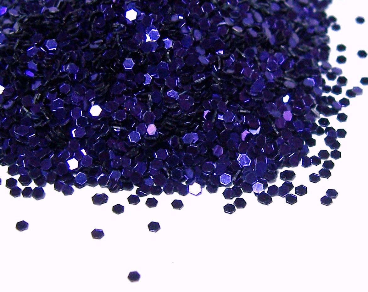 Dark Purple Glitter 25grams | Etsy