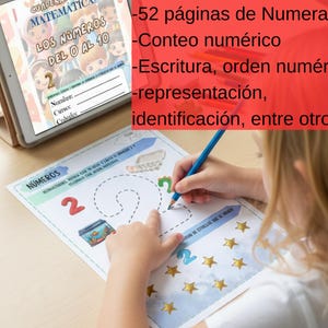 Educational mathematics booklet [range 0-10] Learning numeration: counting, identification, writing, representation and numerical order.
