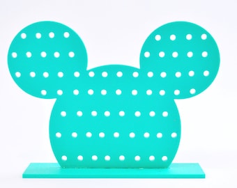 Mini Mouse Earring Holder Laser File, SVG, Glowforge File //// Digital File Only