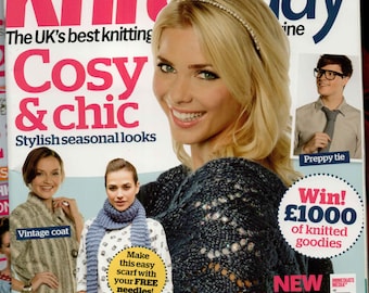 Knit Today Knitting Magazine Issue 70 November 2012
