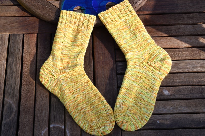 Simply Perfect Sock Pattern image 1