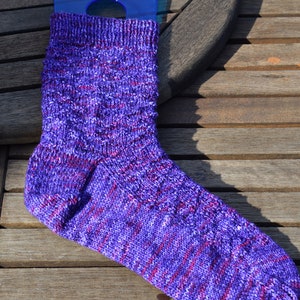 Diamonds Are Forever Sock Pattern