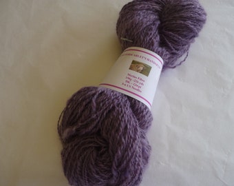 Purple Merino Handspun Yarn 190g/226yds