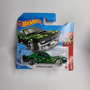 HOT WHEELS '68 Mercury Cougar Green (Carte courte)