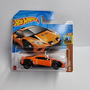 Hot Wheels - Carte courte Lamborghini huracan strato