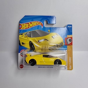 Hot Wheels '94 Bugatti EB110 SS amarelo (cartão curto)