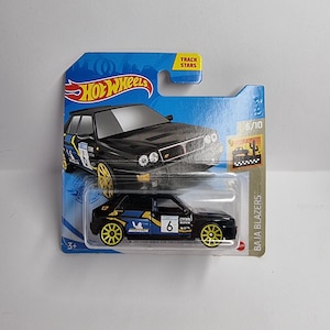 Rodas quentes Lancia Delta Integrale #51 (Preto)