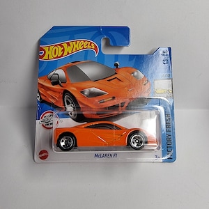 Carte courte Hot Wheels McLaren F1 Orange Hw Factory