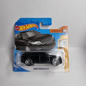 Range Rover Velar, roues chaudes turbo, noir (carte courte)