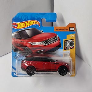 Carte courte Range Rover Velar Red Metallic Hot Wheels