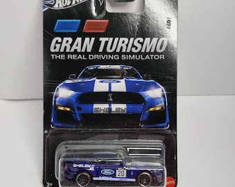 ホットウィール 1968 フォード シェルビー GT500 - 紫と炎のロング