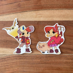 Gravity Falls-klistermärken