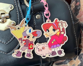 Gravity Falls Keychains