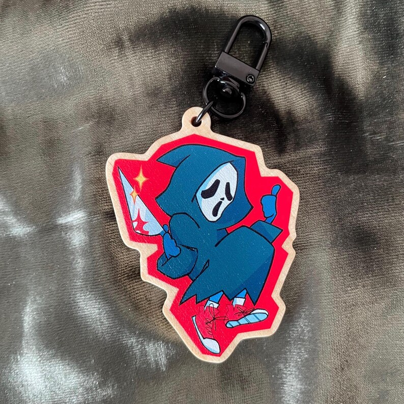 Scream Keychain - Etsy