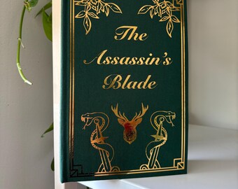 The Assassin's Blade boekbinden omslagontwerp digitaal PNG-bestand, glazen troon boek 0,5, vinyl boekomslagontwerp, omslagkunst, Cricut