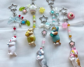 Mofusand Cat Keychains