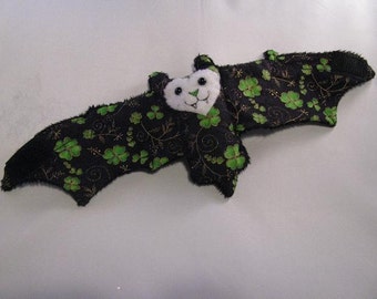 St Patricks Day - Bat Cup Sleeve\/Coffee Cozie\/Stuffed Animal