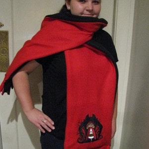 Red Riding Hood Hooded Scarf image 3