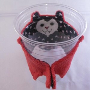 4th of July Bat Stuffed Animal/Coffee Cozie/Cup Sleeve image 2